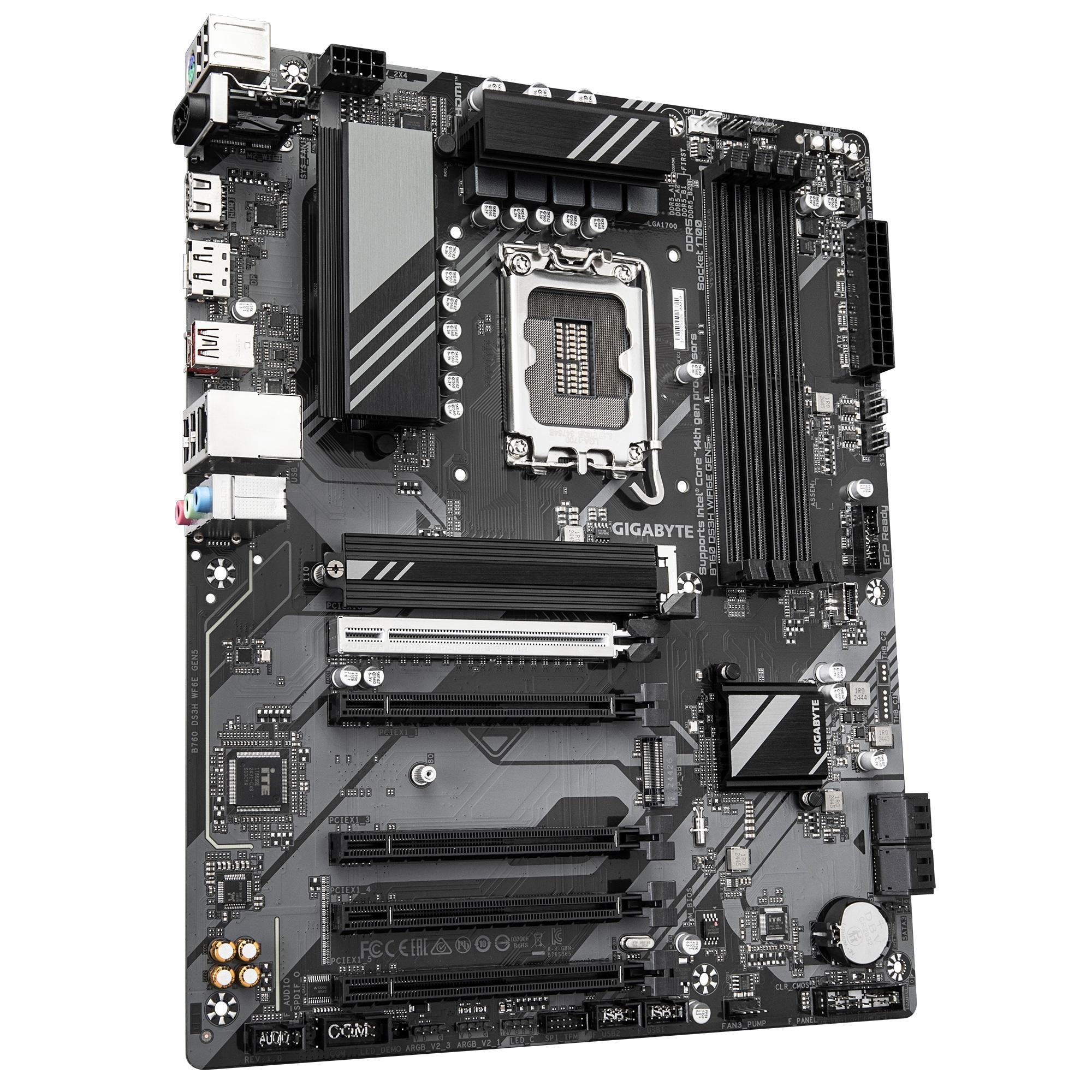 Gigabyte B760 DS3H WF6E GEN5 - obrazek 3