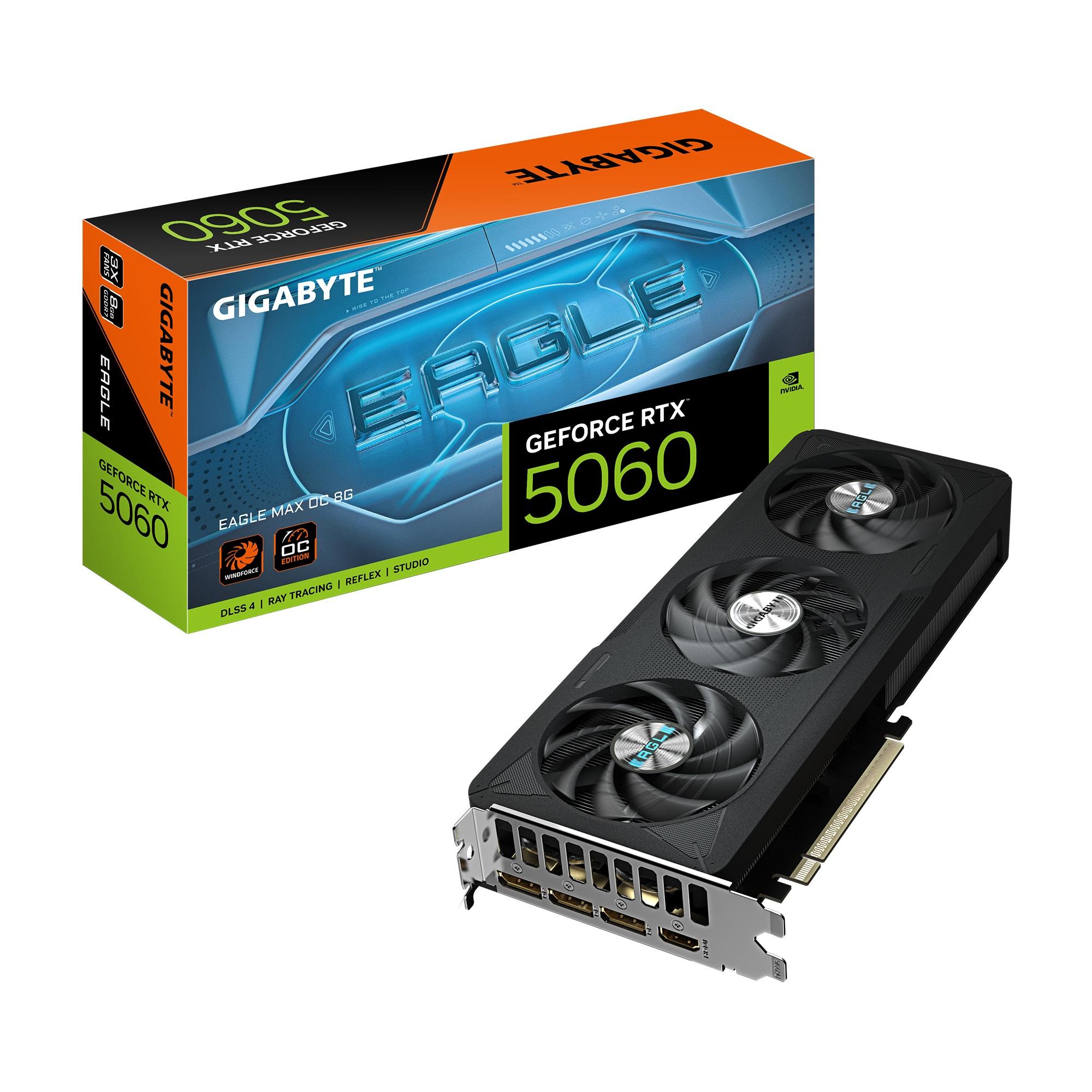 Gigabyte GeForce RTX 5060 EAGLE MAX OC 8GB