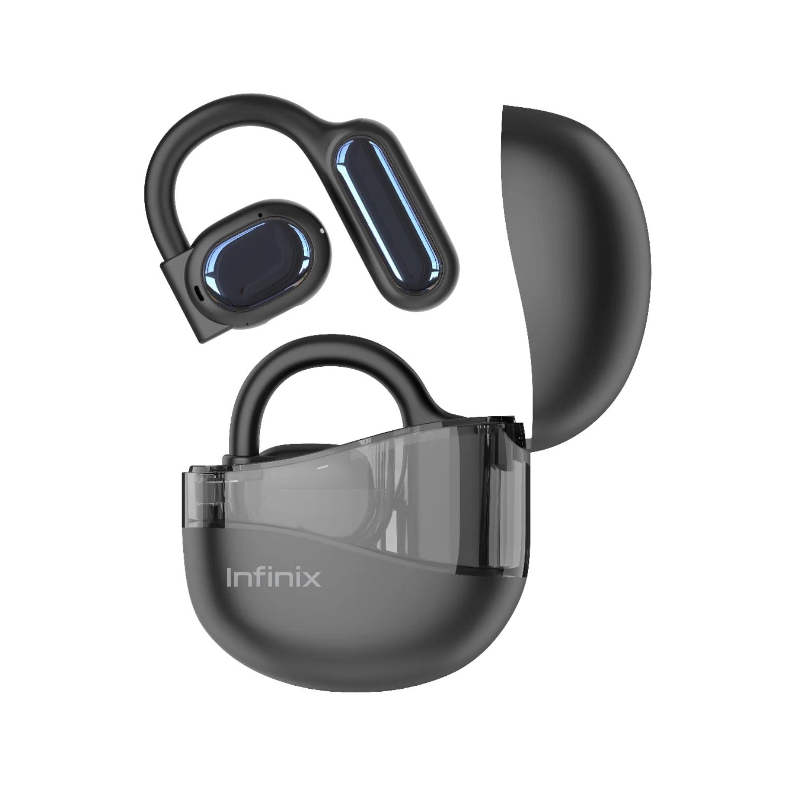 Słuchawki otwarte Infinix XBuds 3 Loop czarne - obrazek 2