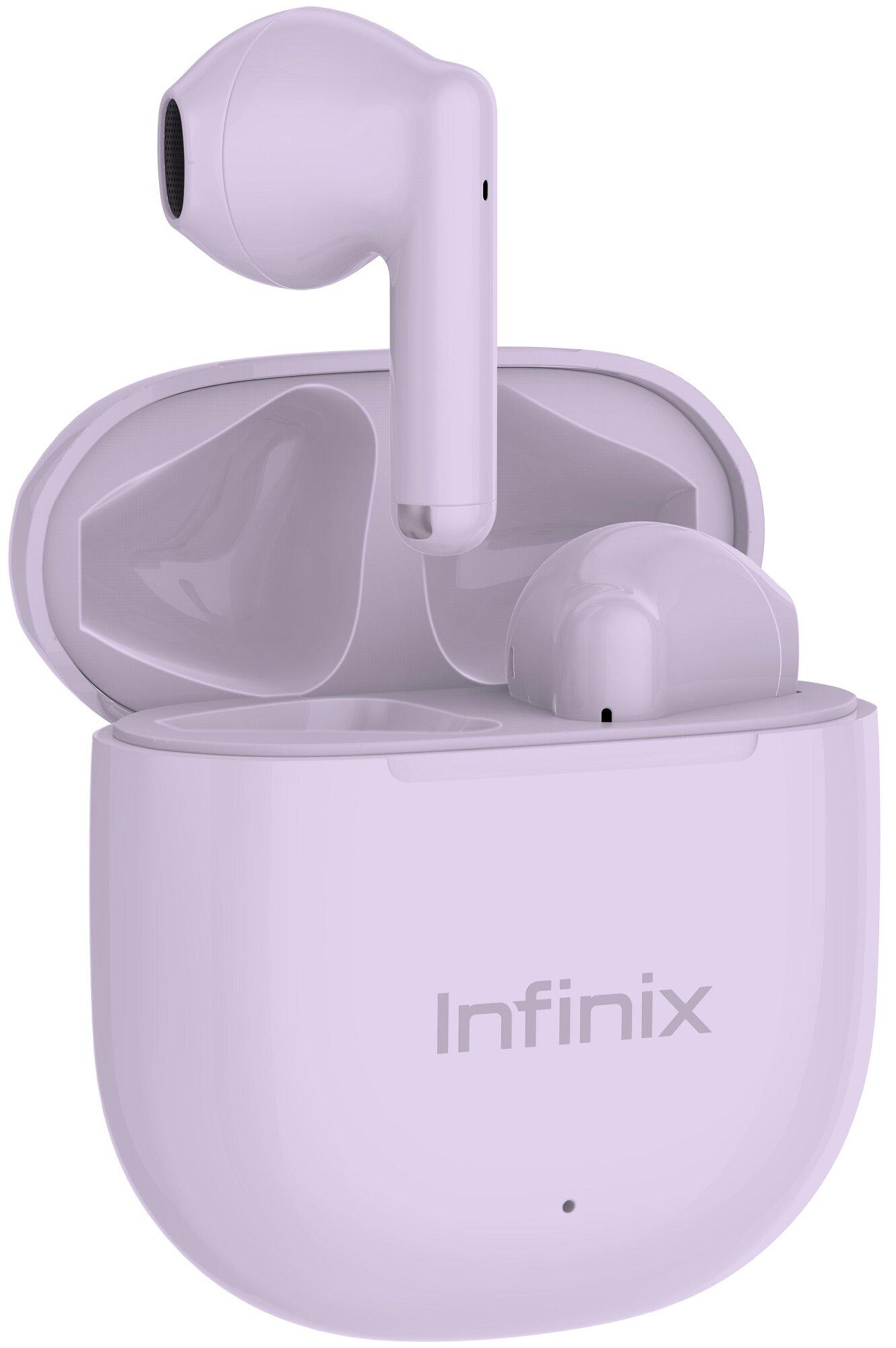 Słuchawki douszne Infinix Xbuds 3 WE fioletowe - obrazek 3