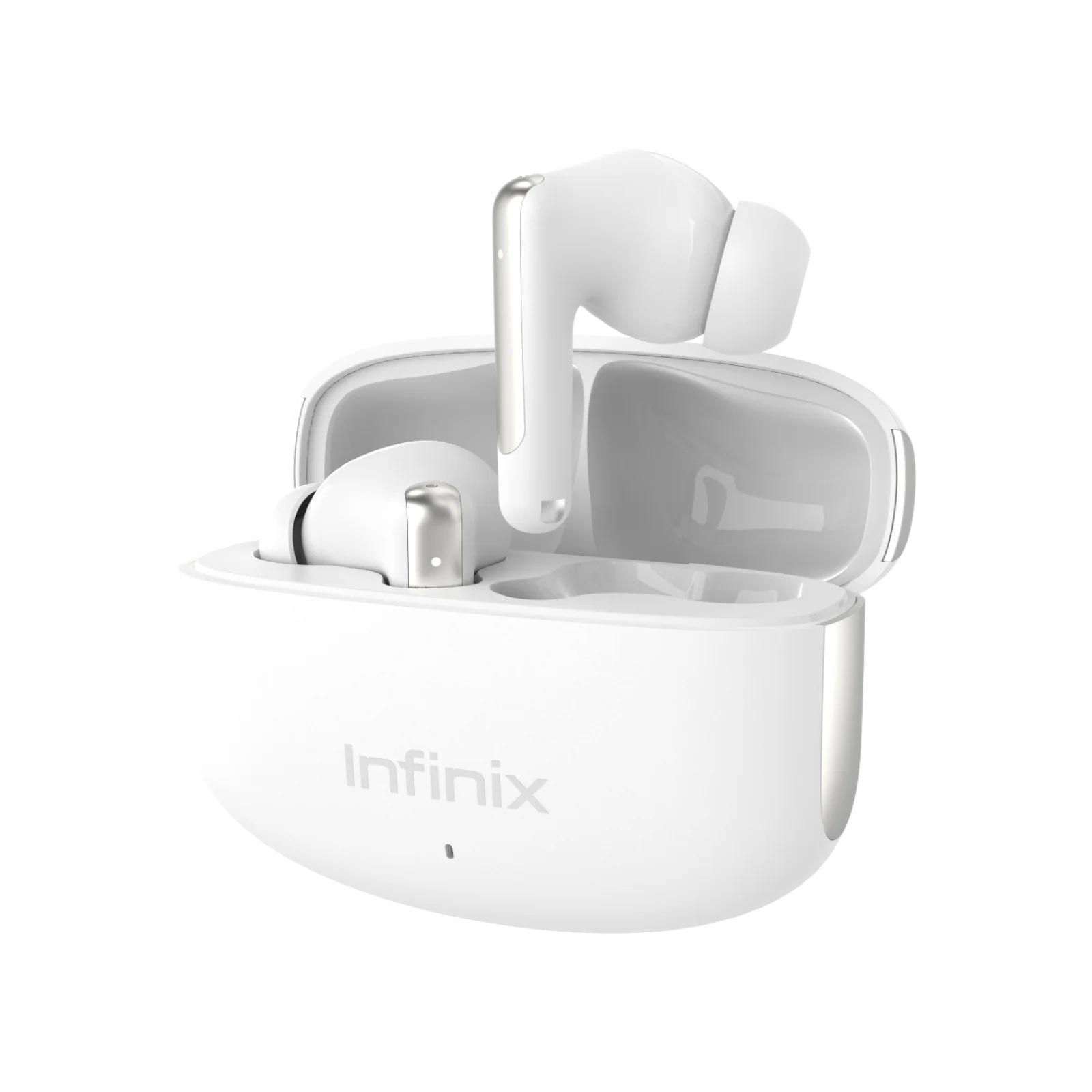 Słuchawki dokanałowe Infinix Xbuds NC-XE28 białe - obrazek 3