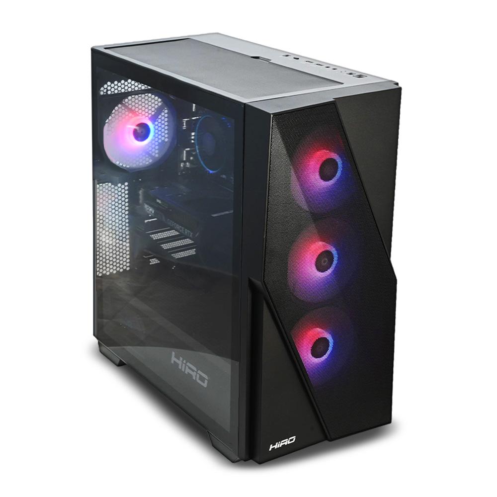 Komputer HIRO Wildcat AMD Ryzen 5 7500F, RTX 5060 8GB, 16GB RAM, 1TB SSD, WIFI, W11H - obrazek 4