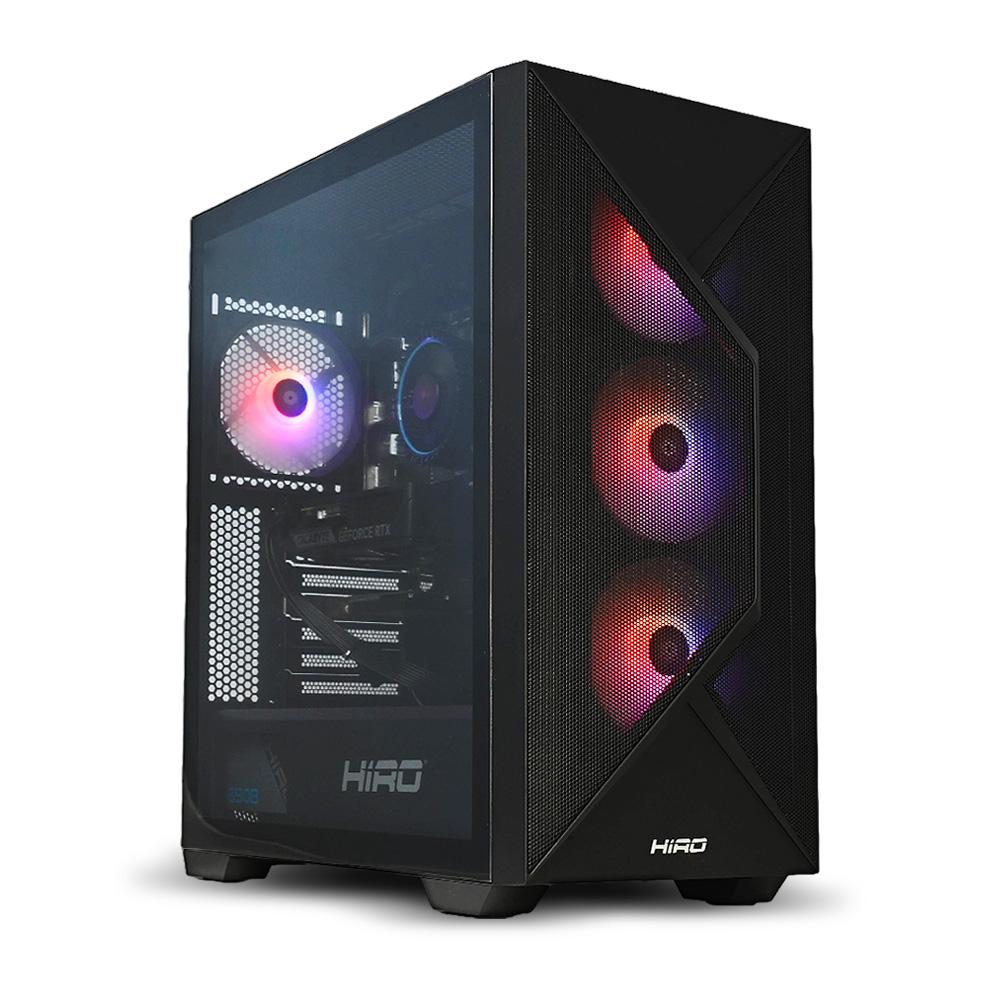 Komputer HIRO Hellcat AMD Ryzen 5 7500X3D, RX 7600 8GB, 16GB RAM, 1TB SSD, WIFI, W11H