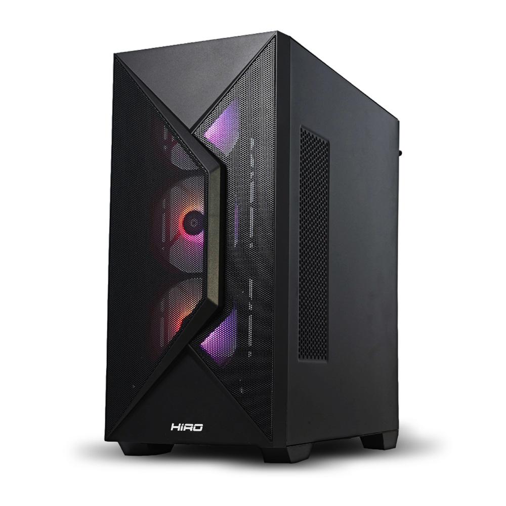 Komputer HIRO Hellcat AMD Ryzen 5 7500X3D, RX 7600 8GB, 16GB RAM, 1TB SSD, WIFI, W11H - obrazek 2