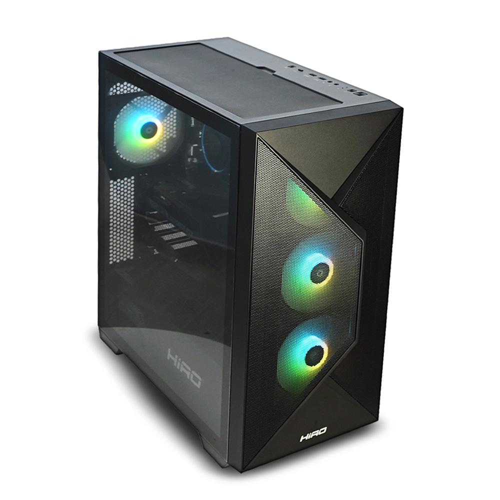 Komputer HIRO Hellcat AMD Ryzen 5 7500X3D, RX 7600 8GB, 16GB RAM, 1TB SSD, WIFI, W11H - obrazek 4