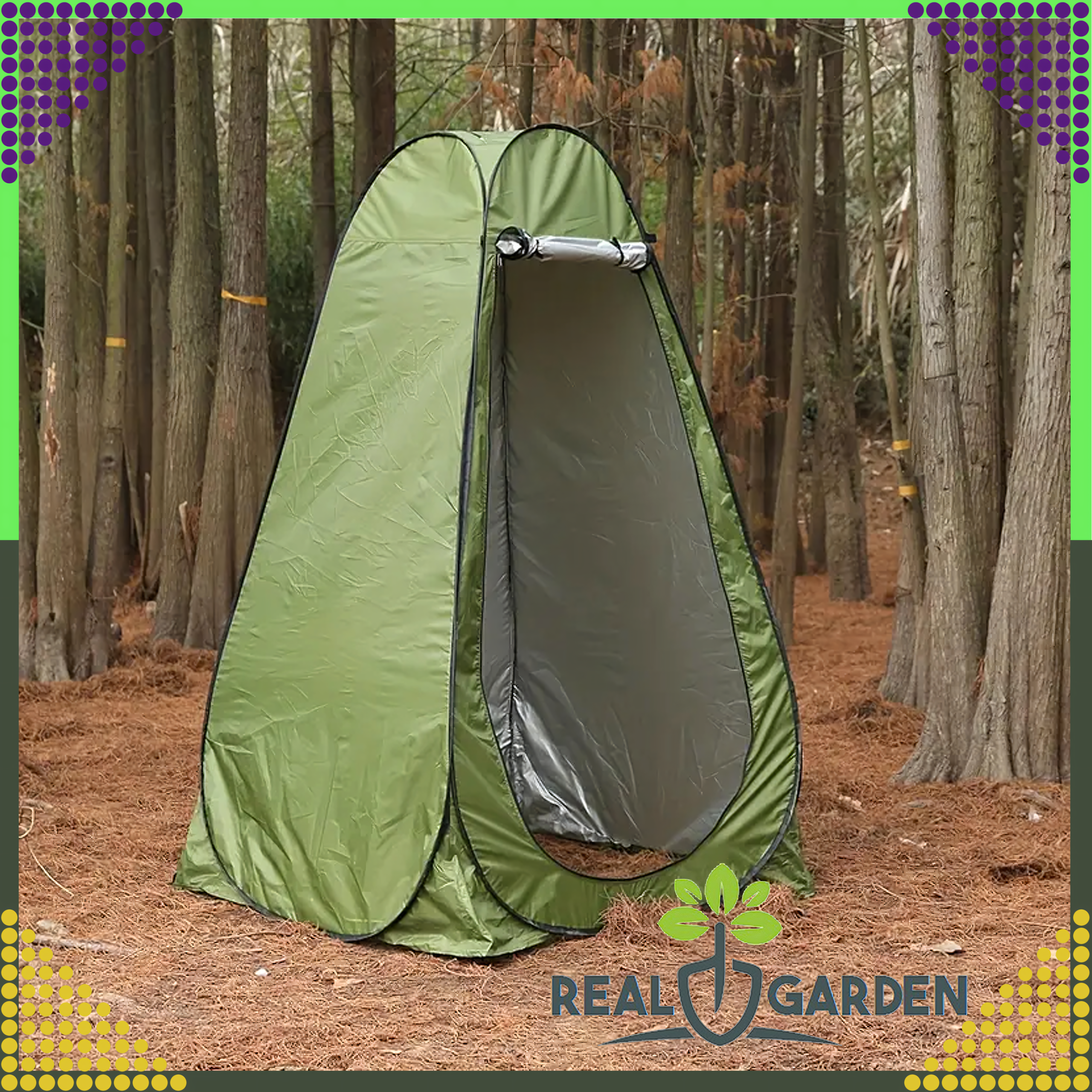 Namiot Składany Plażowy Przebieralnia Prysznic Toaleta Wc Turystyczny - obrazek 9