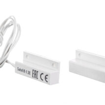 Czujka kontaktronowa systemu alarmowego nawierzchniowa magnetyczna biała K1BI2E