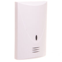 Czujka zbicia szyby systemu alarmowego cyfrowa dwutorowa analiza sygnału biała INDIGO