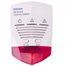 Czujnik gazu ziemnego 230V AC 70dB wyj. przekaźnikowe biały OR-DC-614