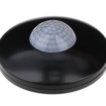 Czujnik ruchu 1000W 360 stopni 230V AC podczerwień czarny DR-06B