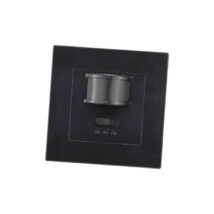 Czujnik ruchu PIR naścienny 160 st. do puszki fi60 400W IP20 czarny w całości