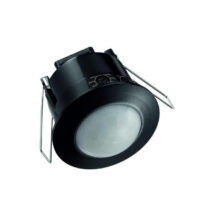 Czujnik ruchu PIR podtynkowy IP20 360 st. zasięg 6m 600W czarny CP-9C