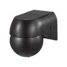 Czujnik ruchu PIR natynkowy IP44 Czarny max 400W LED 23678