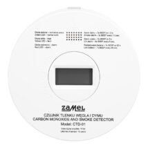 Czujnik tlenku węgla (czadu) i dymu (2w1) bateryjny CTD-01 GAR10000084