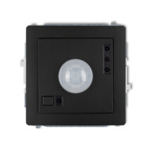 DECO Czujnik ruchu elektroniczny czarny mat 12DCR-1
