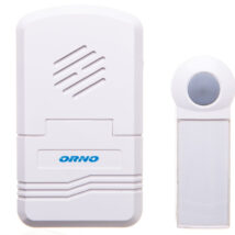 Dzwonek bezprzewodowy DISCO DC, bateryjny z learning system, biały OR-DB-KH-122