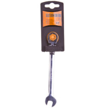 Klucz płasko-oczkowy z przegubem i grzechotką 10 x 160 mm 09-052