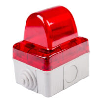 Lampa sygnalizacyjna błyskowa czerwona GW27422