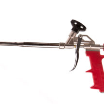Pistolet do pianki montażowej adapter pokryty teflonem korpus aluminiowy uchwyt z plastiku 21B509