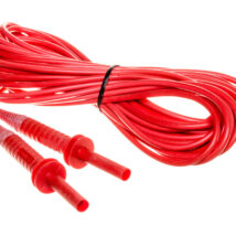 Przewód pomiarowy 10m czerwony 5kV /wtyki bananowe/ WAPRZ010REBB5K
