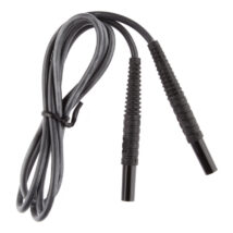 Przewód pomiarowy 1,2m czarny /wtyki bananowe/ WAPRZ1X2BLBB