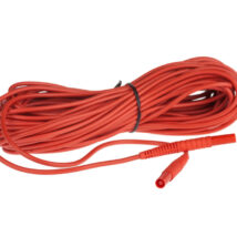Przewód pomiarowy 20m czerwony /wtyki bananowe/ WAPRZ020REBB