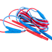 Przewód pomiarowy 3m dwużyłowy (U2 I2) /wtyki bananowe/ WAPRZ003DZBBU2I2