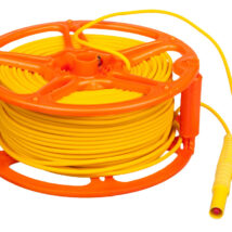 Przewód pomiarowy 50m na szpuli /wtyki bananowe/ WAPRZ050YEBBSZ