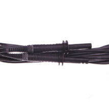 Przewód pomiarowy 5m czarny ekranowany 5kV /wtyki bananowe/ WAPRZ005BLBBE5K