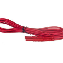 Przewód pomiarowy 5m czerwony /wtyki bananowe/ WAPRZ005REBB