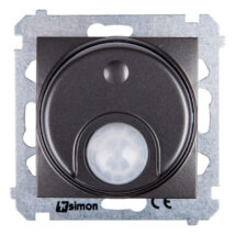 Simon 54 Czujnik ruchu z przekaźnikiem i zabezpieczeniem antracyt DCR11P.01/48