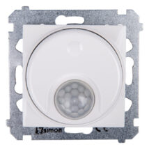 Simon 54 Czujnik ruchu z przekaźnikiem i zabezpieczeniem biały DCR11P.01/11