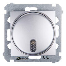 Simon 54 Dzwonek elektroniczny 70dB IP20 srebrny mat DDS1.01/43