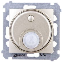 Simon 54 Łącznik z czujnikiem ruchu i przekaźnikiem złoty mat DCR10P.01/44