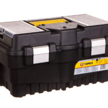 Skrzynka narzędziowa 19cala organizery aluminiowe zatrzaski 79R132