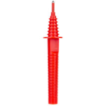 Sonda ostrzowa z gniazdem bananowym czerwona 5kV WASONREOGB2