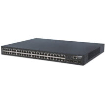 Switch 48-portowy zarządzalny Gigabit RJ45 4x SFP
