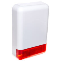 Sygnalizator optyczno-akustyczny, zewnętrzny, z czerwonym światłem LED, osłona metalowa SPL-2010 R