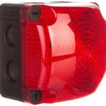 Sygnalizator ostrzegawczy czerwony 24V DC LED stały IP66 853.100.55