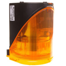 Syrena wielotonowa z sygnalizacją błyskową LED-podwójną żółtą 24V AC/DC 444.300.75