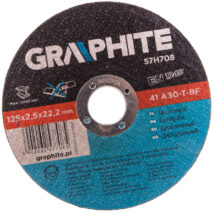 Tarcza tnąca do metalu 125 x 2.5 x 22.2 mm, 41 A30-T-BF