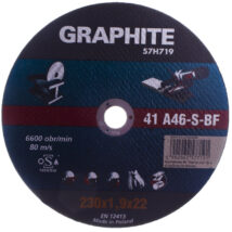 Tarcza tnąca do metalu 230 x 1.9 x 22.2 mm, 41 A46-S-BF