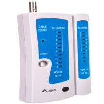 Tester kabli RJ-45, RJ-11, RJ-12, koncentrycznych NT-0401 (nie zawiera baterii)