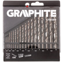 Wiertła do metalu HSS-Co 1.0-10.0 mm 57H089 /zestaw 19 szt./