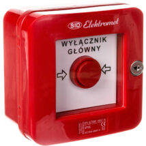 Wyłącznik alarmowy samoczynny natynkowy z zamkiem WGZ-1s IP-55 921490