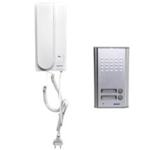 Zestaw domofonowy dwurodzinny FOSSA MULTI biały/ srebny OR-DOM-RL-903