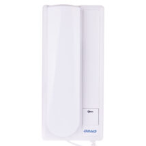 Zestaw domofonowy jednorodzinny FOSSA biały/ srebny OR-DOM-RL-901