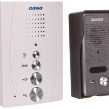 Zestaw domofonowy jednorodzinny bezsłuchawkowy ELUVIO biały OR-DOM-RE-914/W