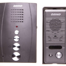 Zestaw domofonowy jednorodzinny bezsłuchawkowy ELUVIO czarny OR-DOM-RE-914/B