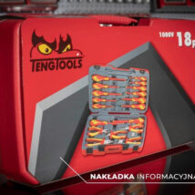 Zestaw szczypiec i wkrętaków izolowanych 1000V 18 elementowy Teng Tools TV18N 178700100